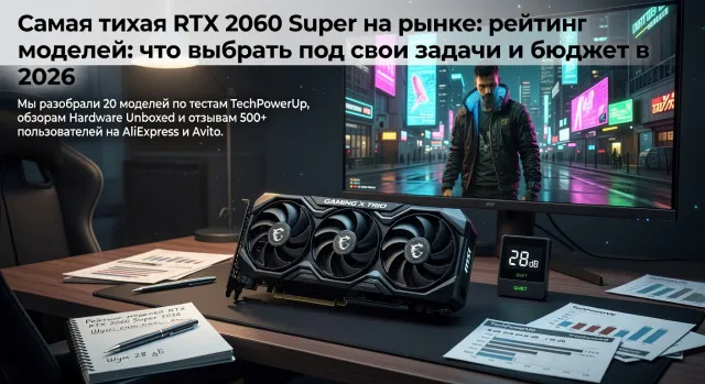 Самая тихая RTX 2060 Super на рынке: рейтинг моделей: что выбрать под свои задачи и бюджет в 2026